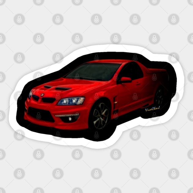 Holden Maloo The New El Camino Sticker by vivachas